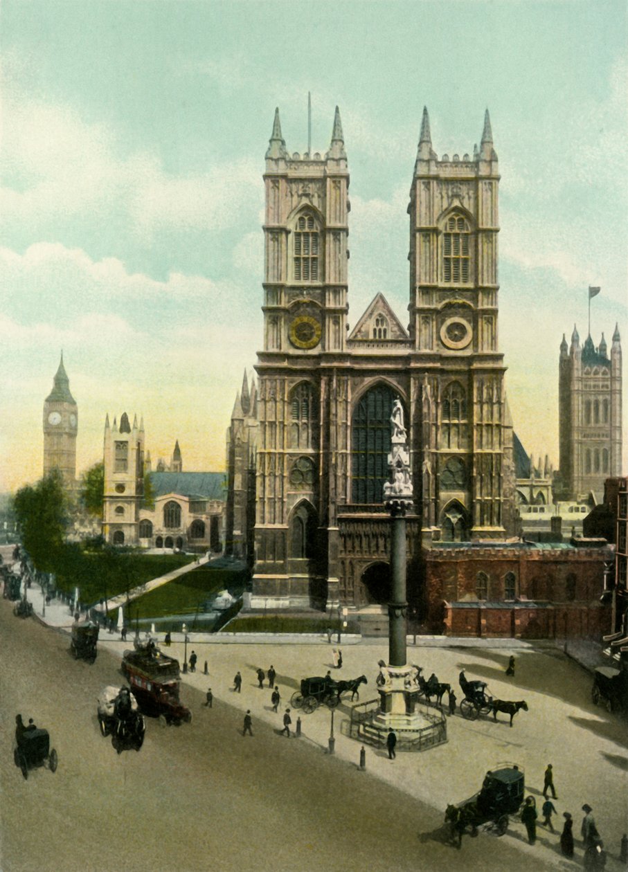 Westminster Abbey, ca 1900-tallet. av Eyre and Spottiswoode