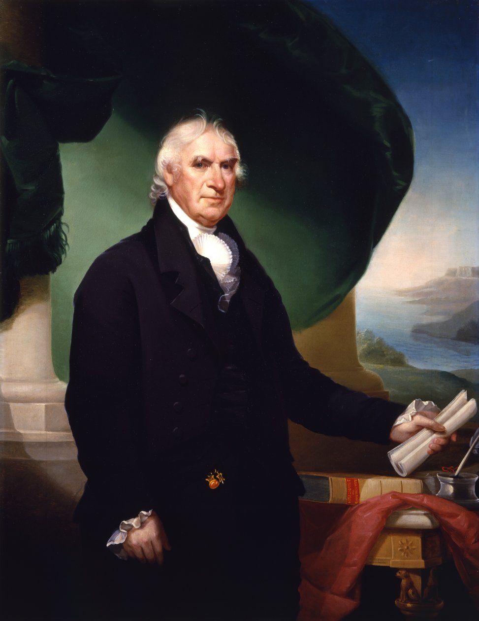 Guvernør George Clinton, 1814 av Ezra Ames