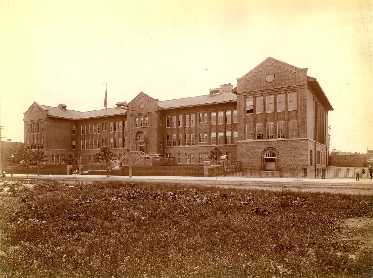 Franz Sigel skole av F.D. Hampson