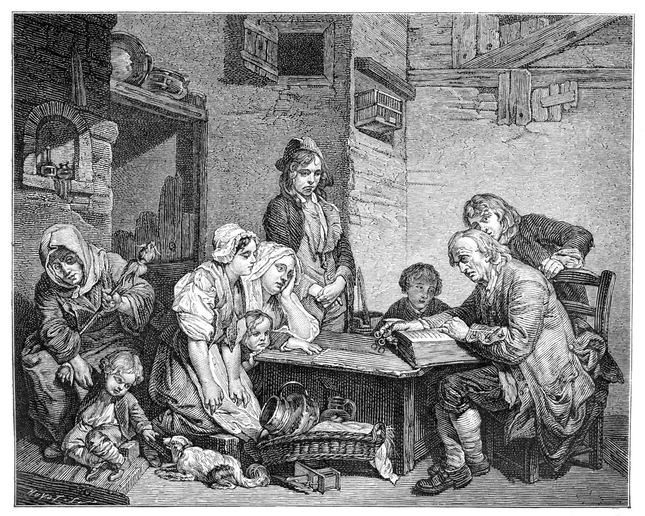 'Leser Bibelen, 1885. av FV Martens
