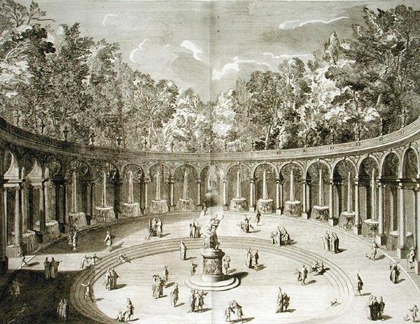 The Colonnade, Versailles, fra 
