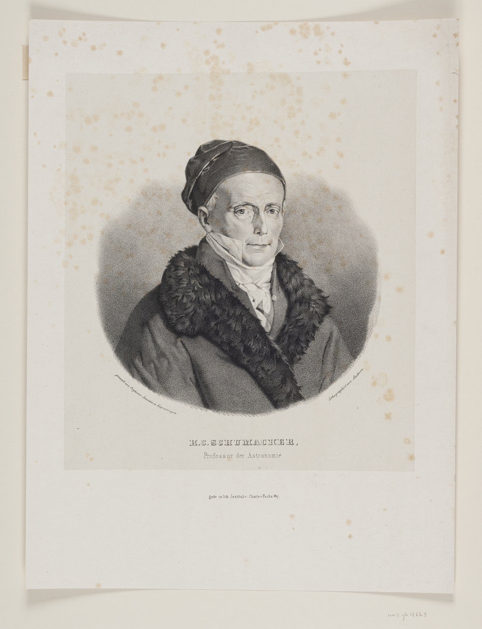 Heinrich Christian Schumacher av F. Ausborn