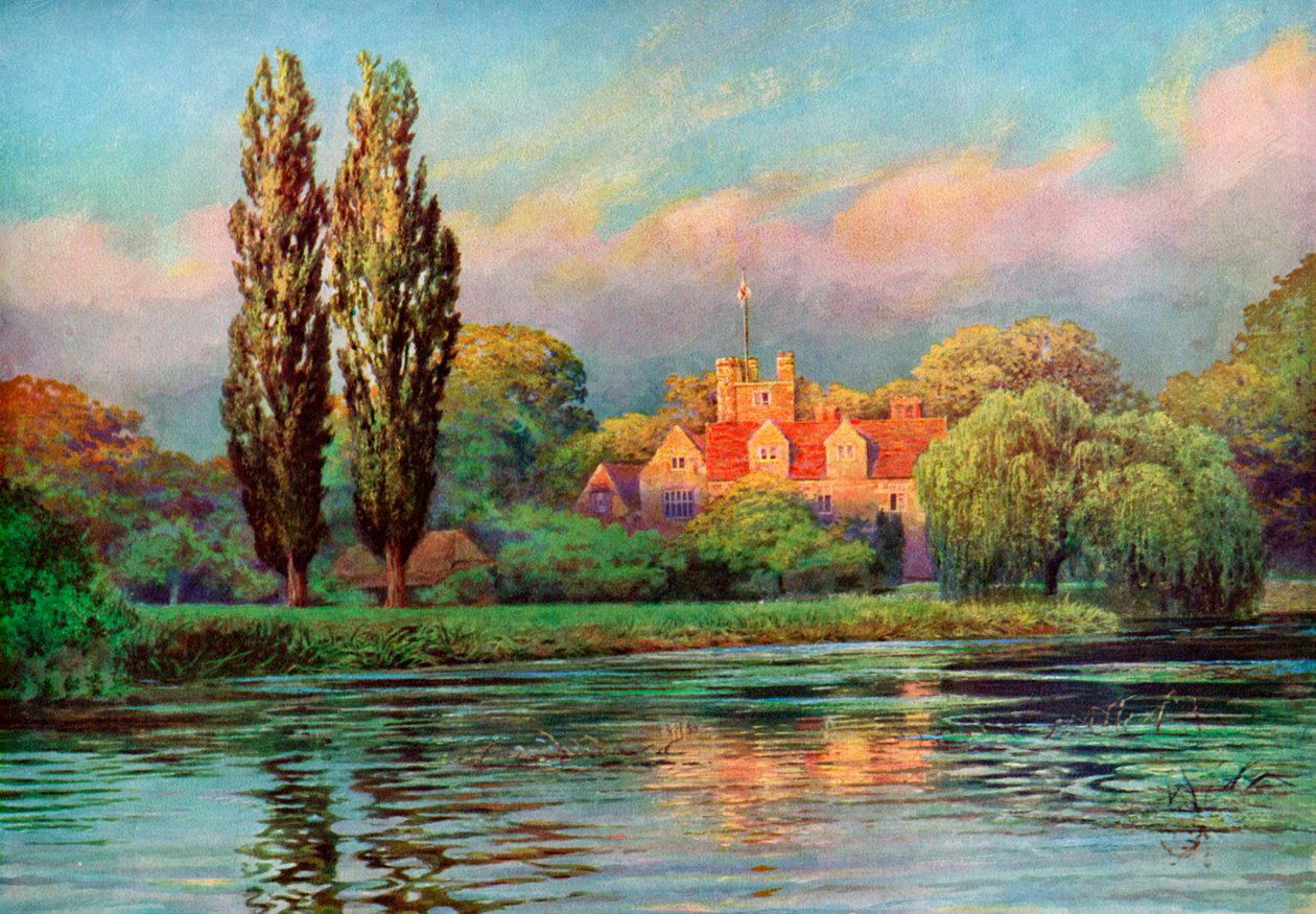 Bisham Abbey, Berkshire, 1924-1926 av F. C. Varley