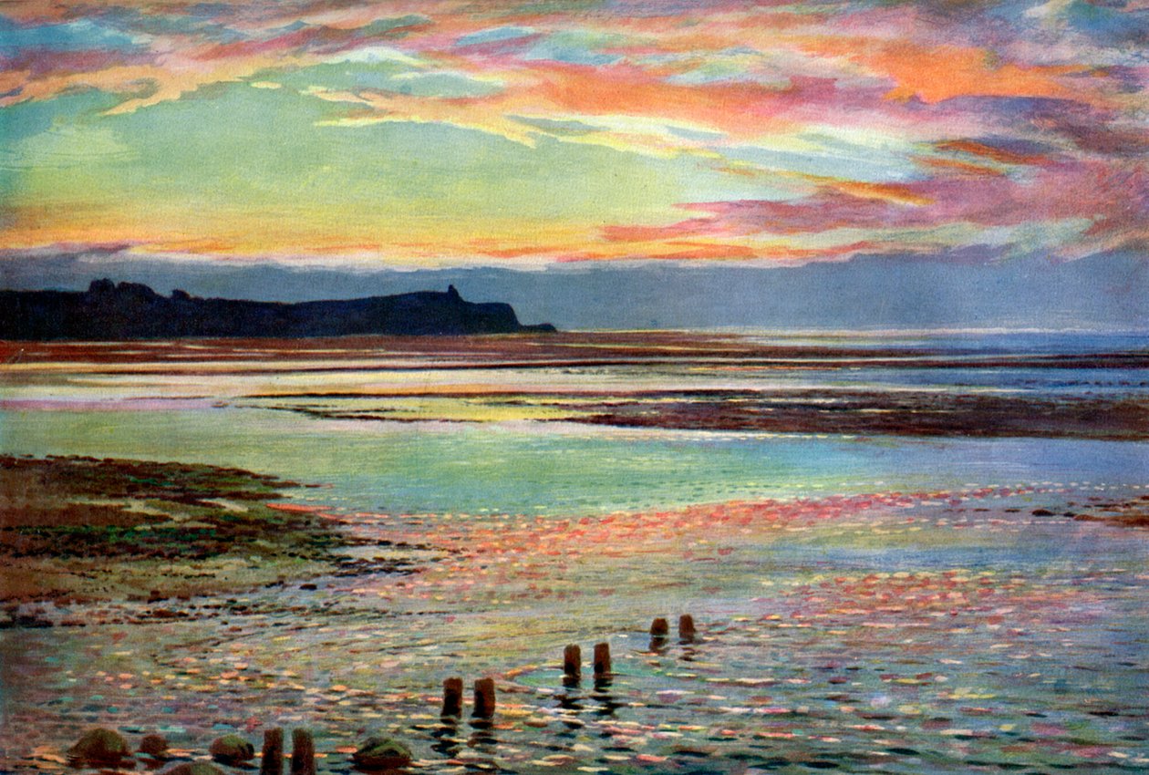 The Mouth of the River Doon, Skottland, 1924-1926 av F. C. Varley