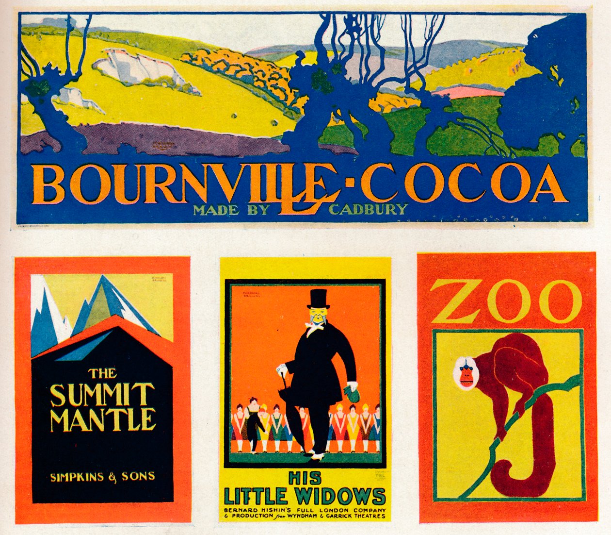 Plakater, c1916 av F. Gregory Brown