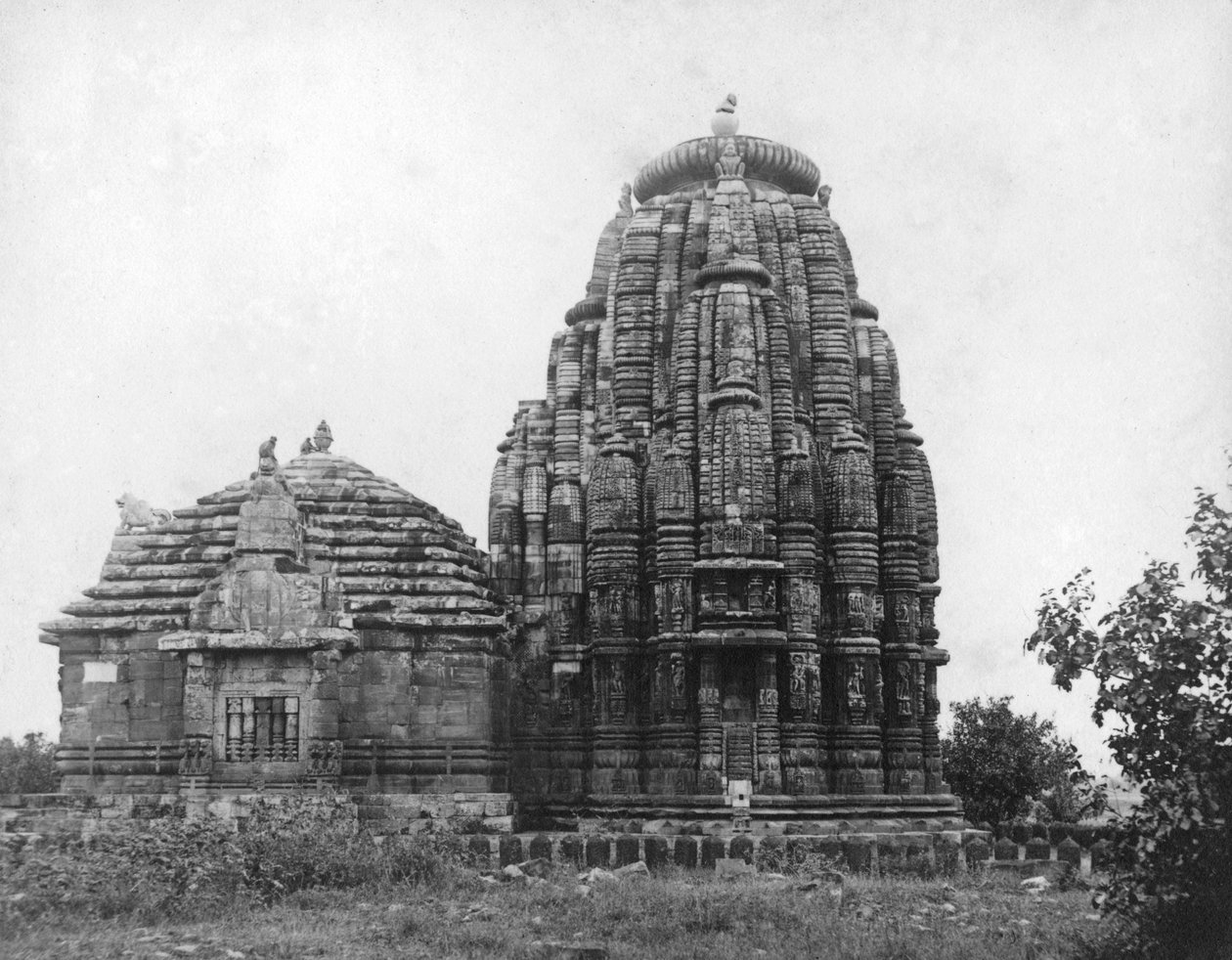 Lingaraj-tempelet, Bhubaneswar, Orissa, India, 1905-1906 av F. L. Peters