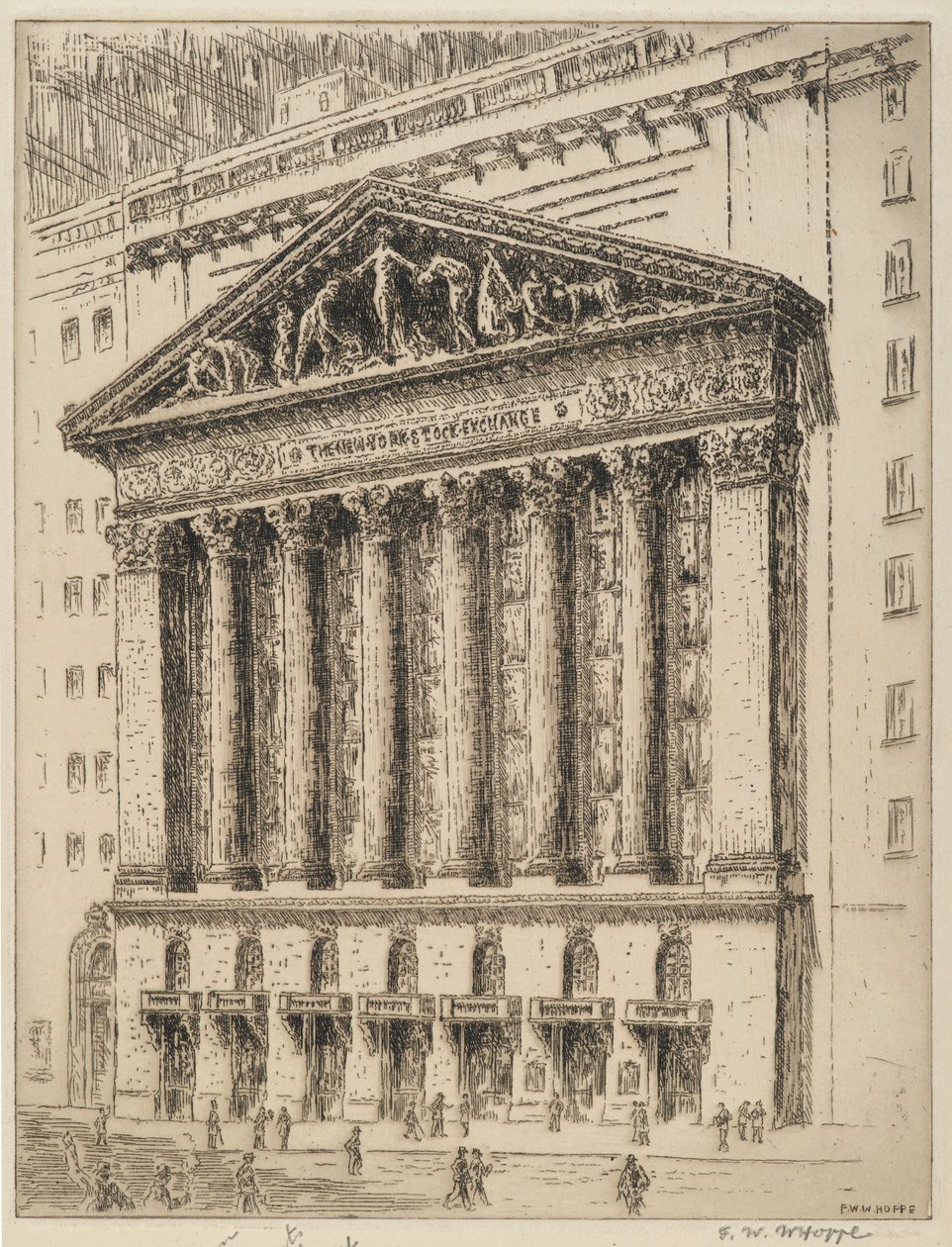 New York-børsen av F. W. W. Hoppe