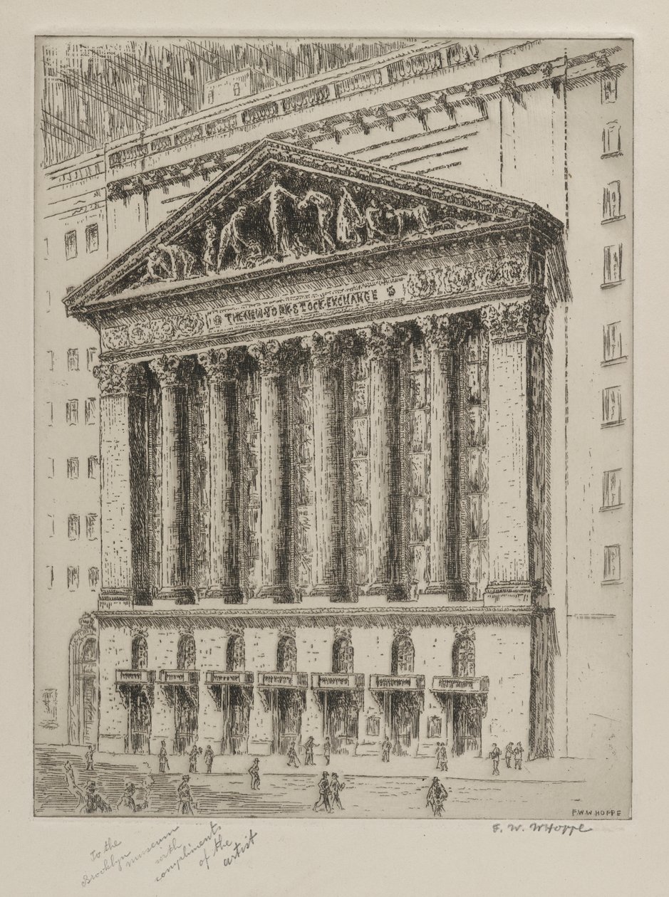 New York-børsen av F. W. W. Hoppe