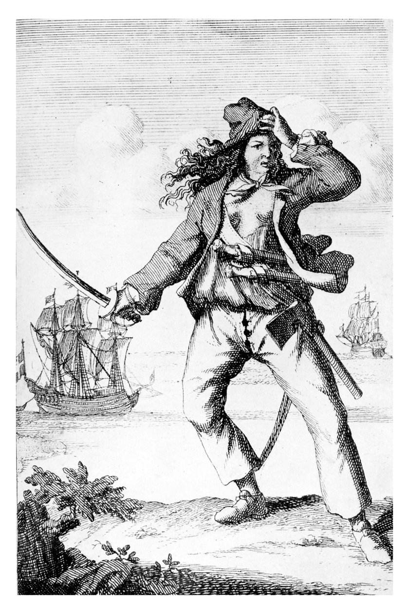 Mary Read - engelsk kvinnelig pirat av F. Wentworth