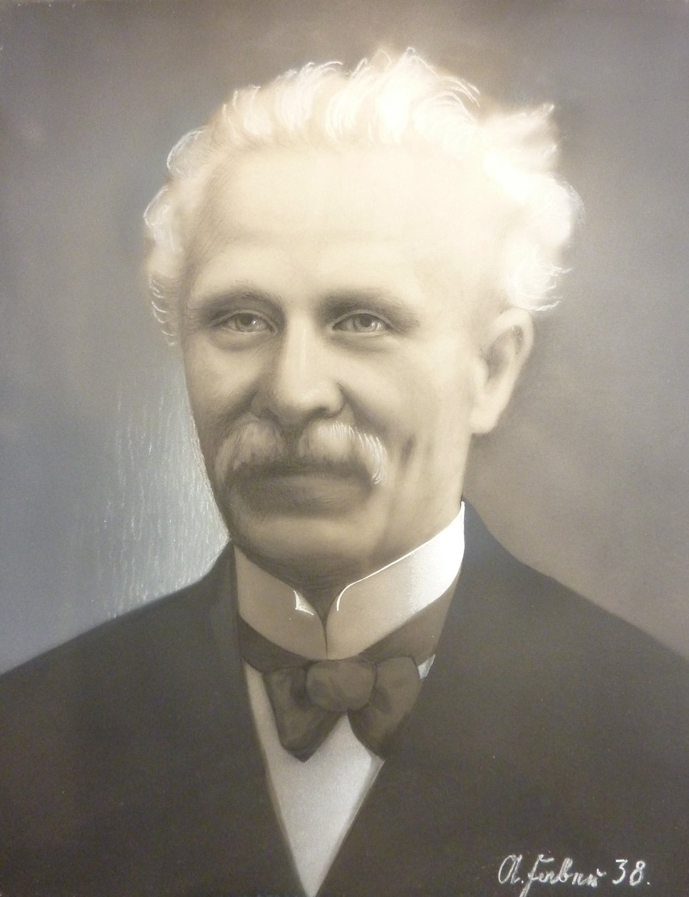 Portrett av musikksjef Karl Friedrich Nagler av Faber