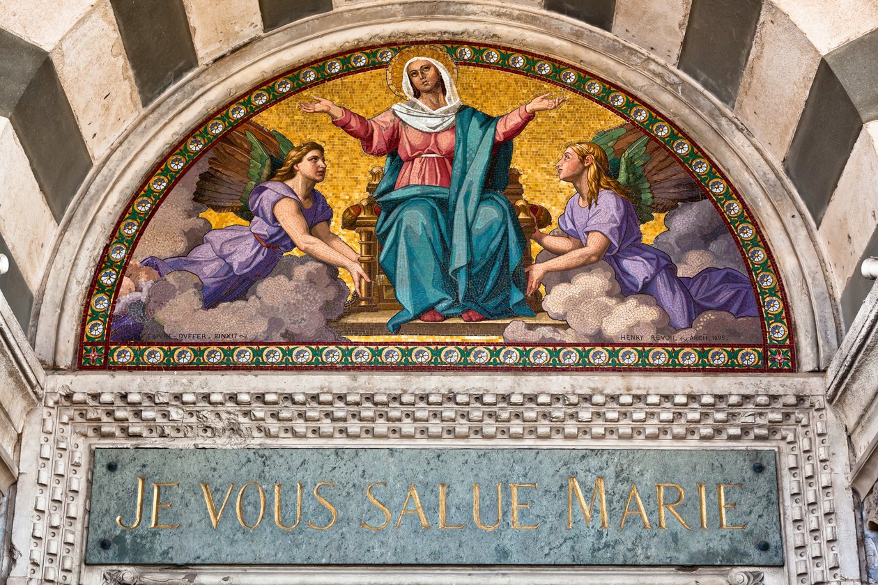 Basilica of Notre-Dame-de-la-Garde, Ascension, Marseille, Bouches-du-Rhône, 2012 (bilde) av Faivre-Duffer Faivre-Duffer