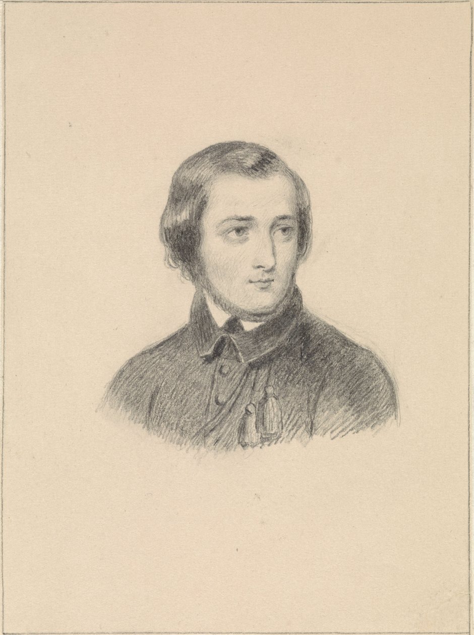 Portrett av Willem Geefs, av Fanny Geefs-Corr (1840-1842) av Fanny Geefs