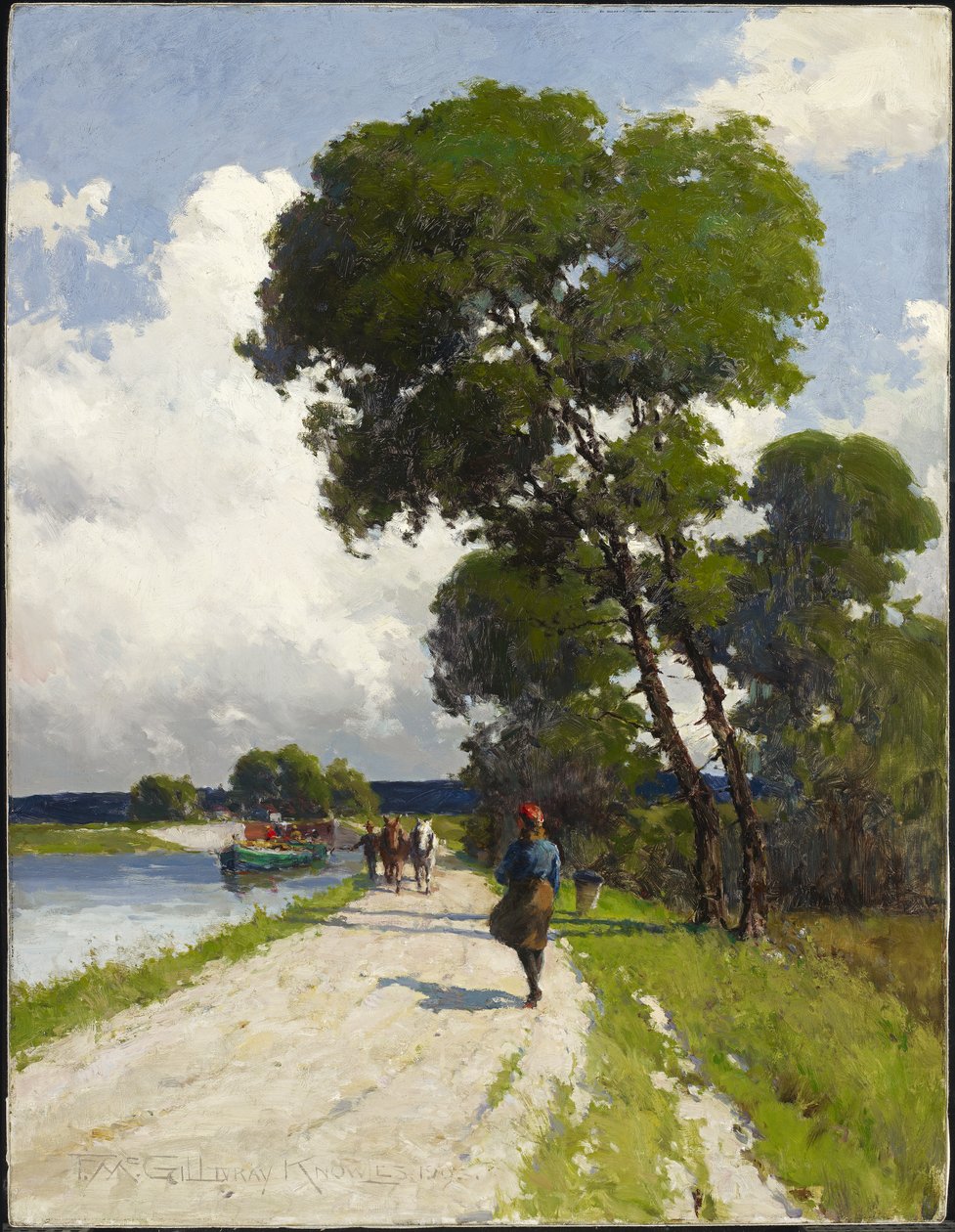 En luftig dag, 1903 av Farquhar McGillivray Knowles