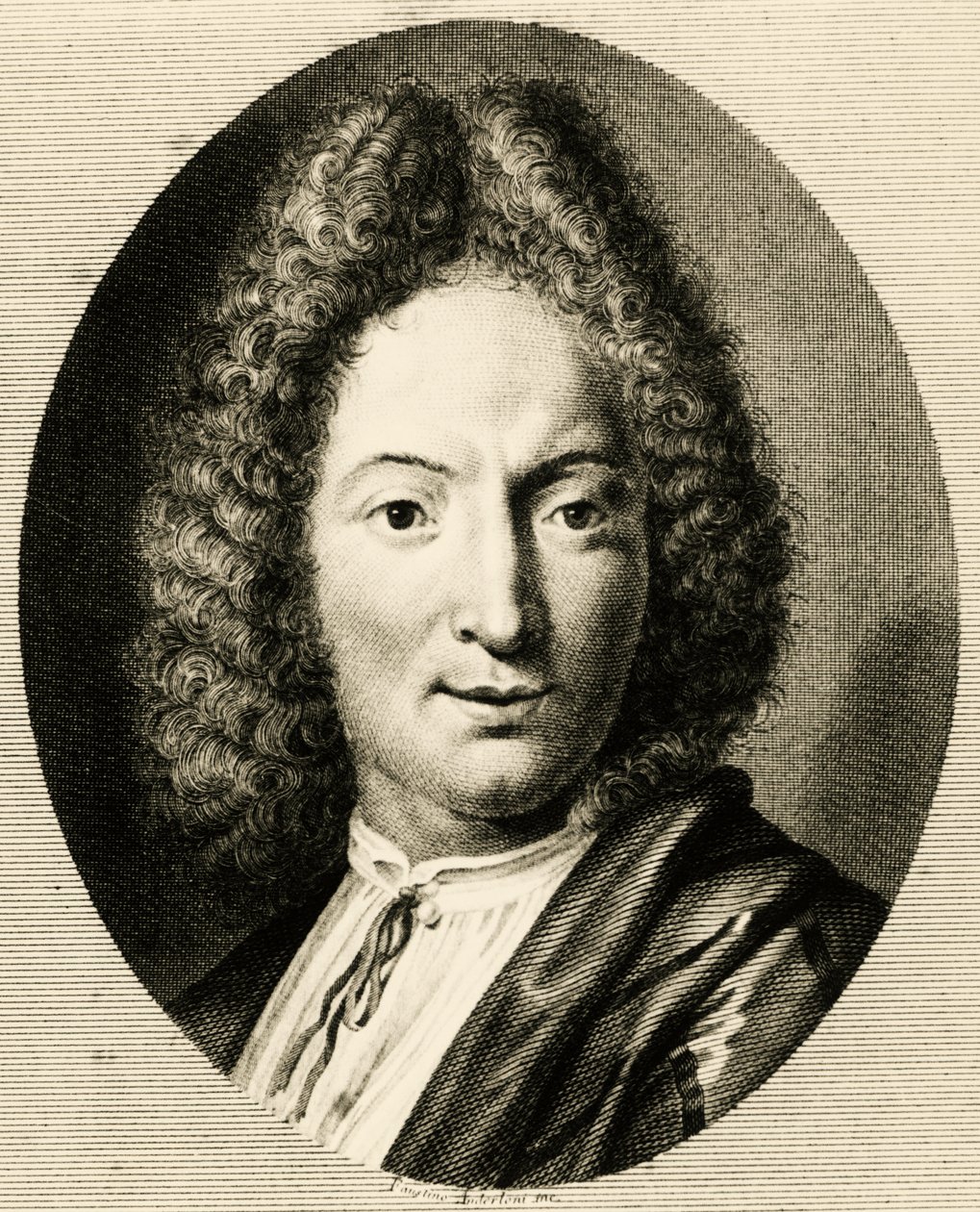 Portrett av Arcangelo Corelli (Fusignano av Faustino Anderloni