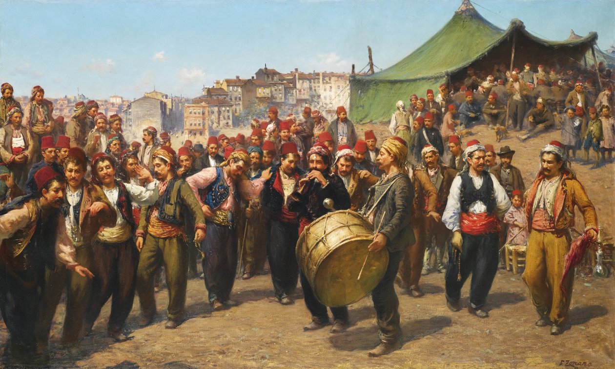 festival av Fausto Zonaro