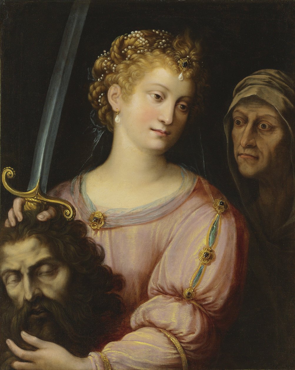 Judith med hodet til Holofernes (olje på lerret) av Fede Galizia