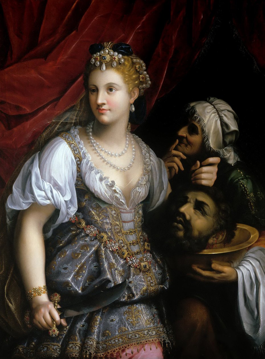 Judith med sjefen for Holofernes, ca. 1600. av Fede Galizia