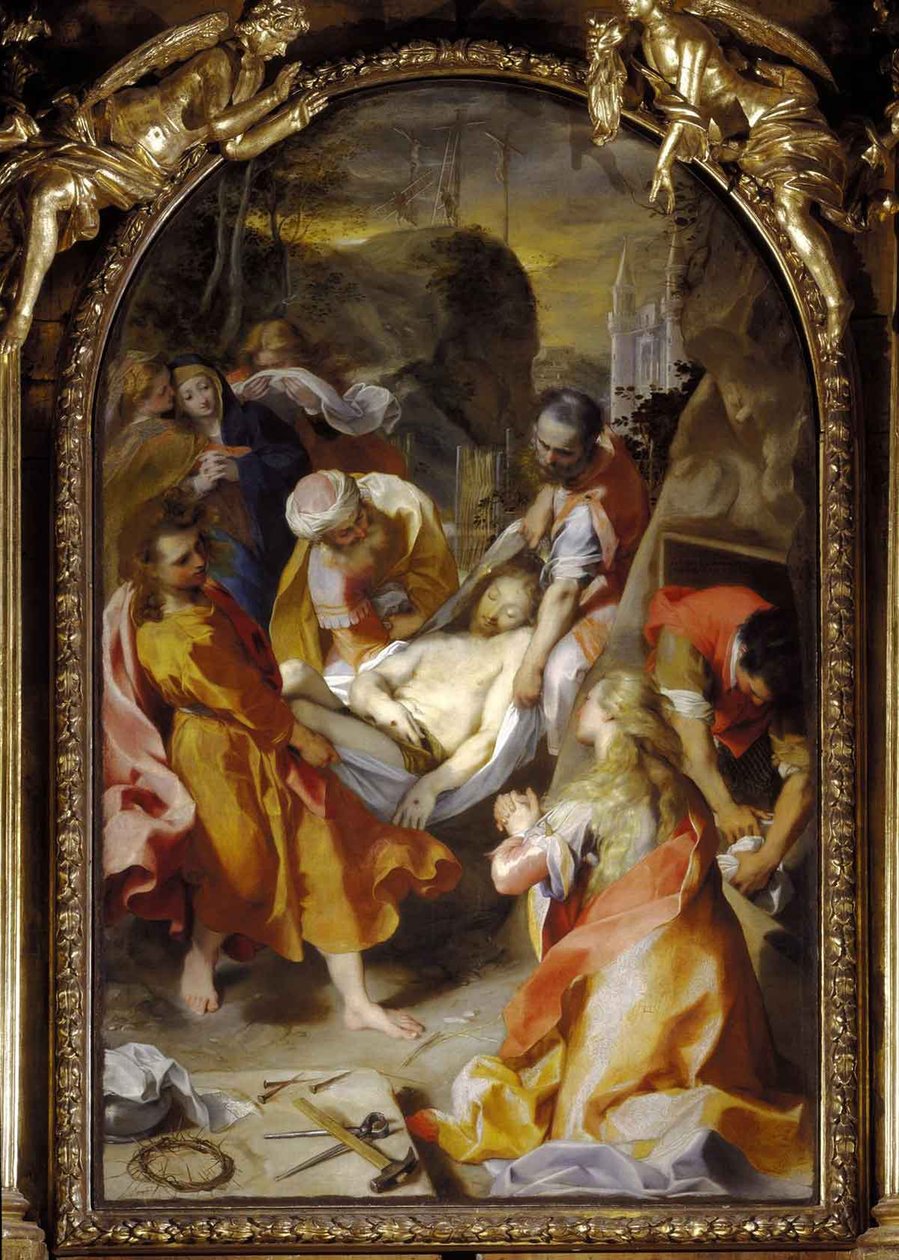 Kristi begravelse av Federico Barocci