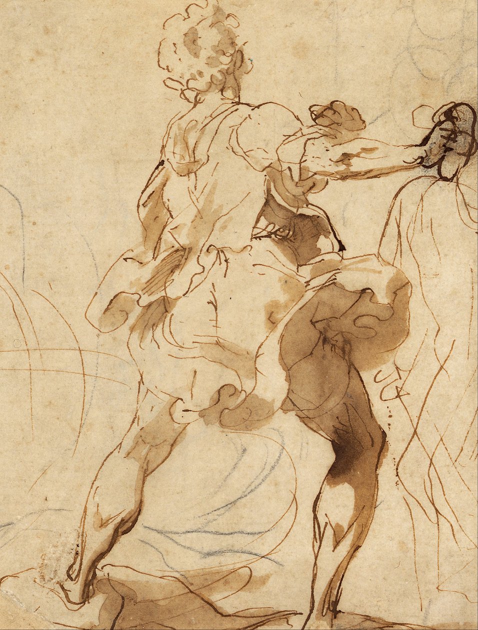 Steinkaster for Martyrdømet til St Vitalis av Federico Barocci