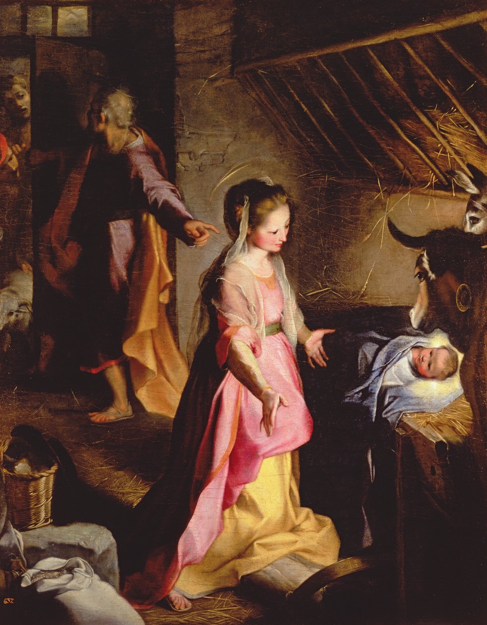Barnets tilbedelse, 1597 av Federico Barocci