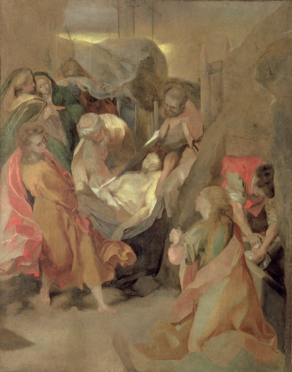 Kristi gravlegging av Federico Barocci