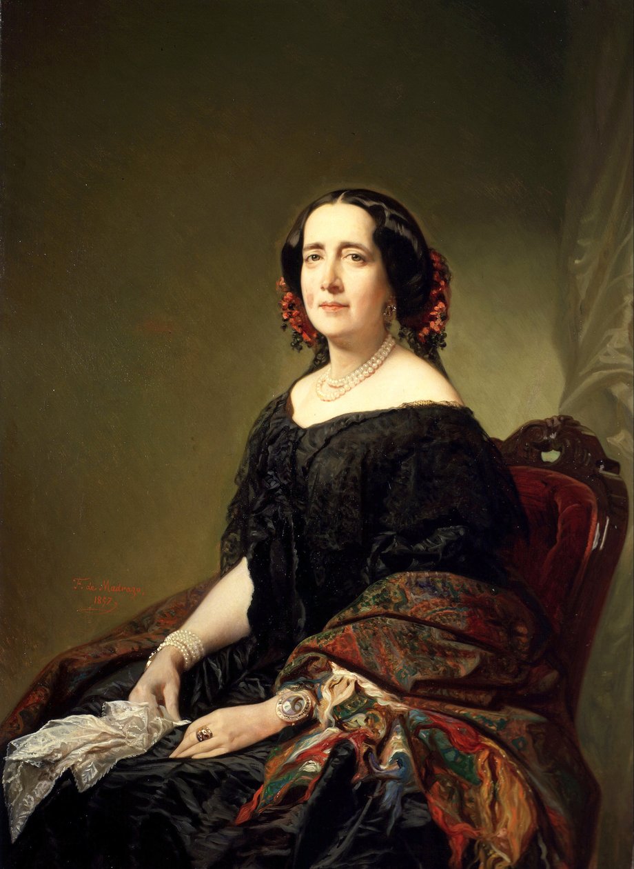 Gertrudis Goméz de Avellaneda av Federico de Madrazo y Kuntz