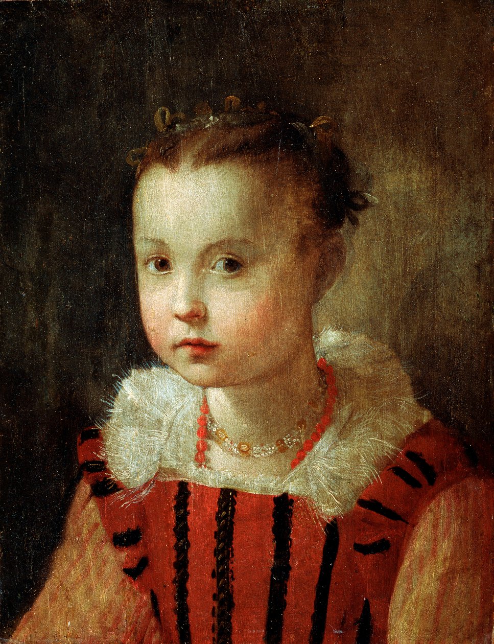 Portrett av en jente, 1500- eller begynnelsen av 1600-tallet av Federico Barocci