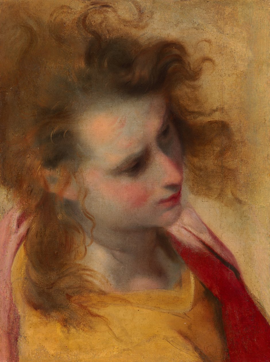 Hodet til evangelisten Johannes av Federico Barocci