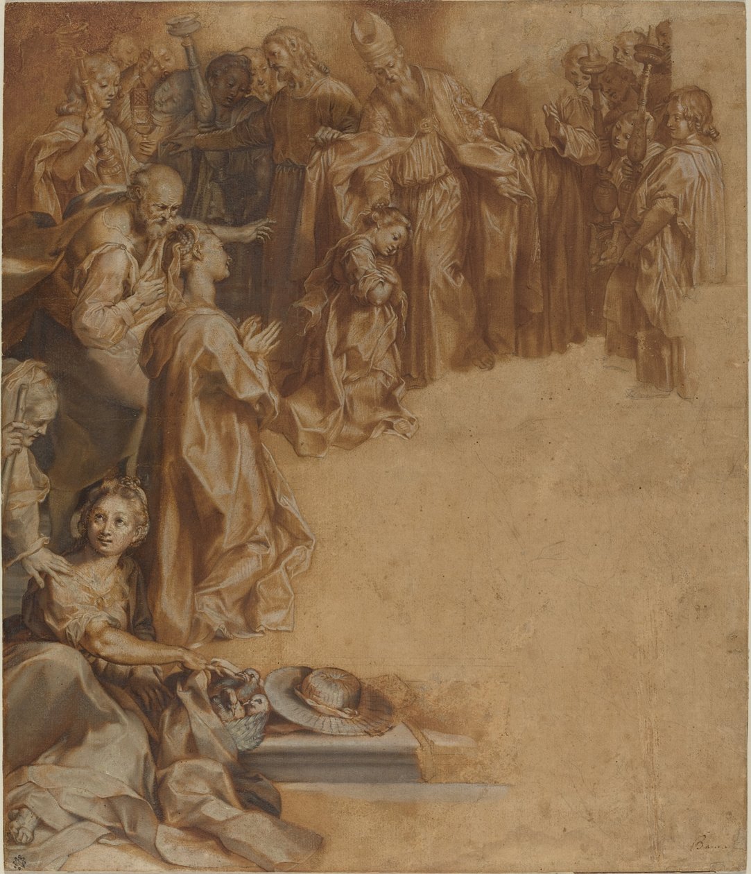Presentasjonen av jomfruen i tempelet av Federico Barocci