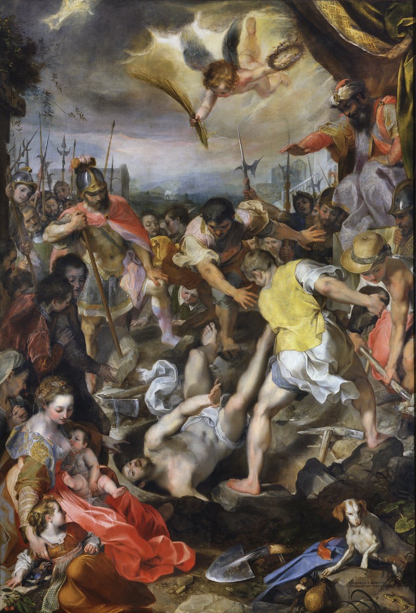 Martyrium av St. Vitalis av Federico Fiori Barocci or Baroccio