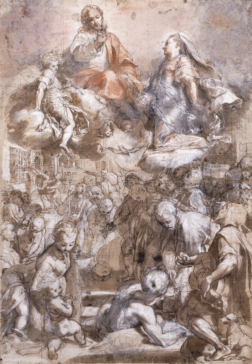 Madonna del Popolo, av Federico Fiori Barocci or Baroccio