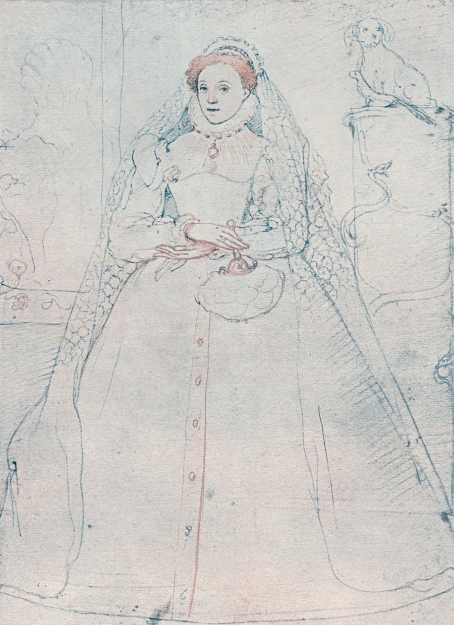 Elizabeth I, dronning av England og Irland, 1575 av Federico Zuccaro