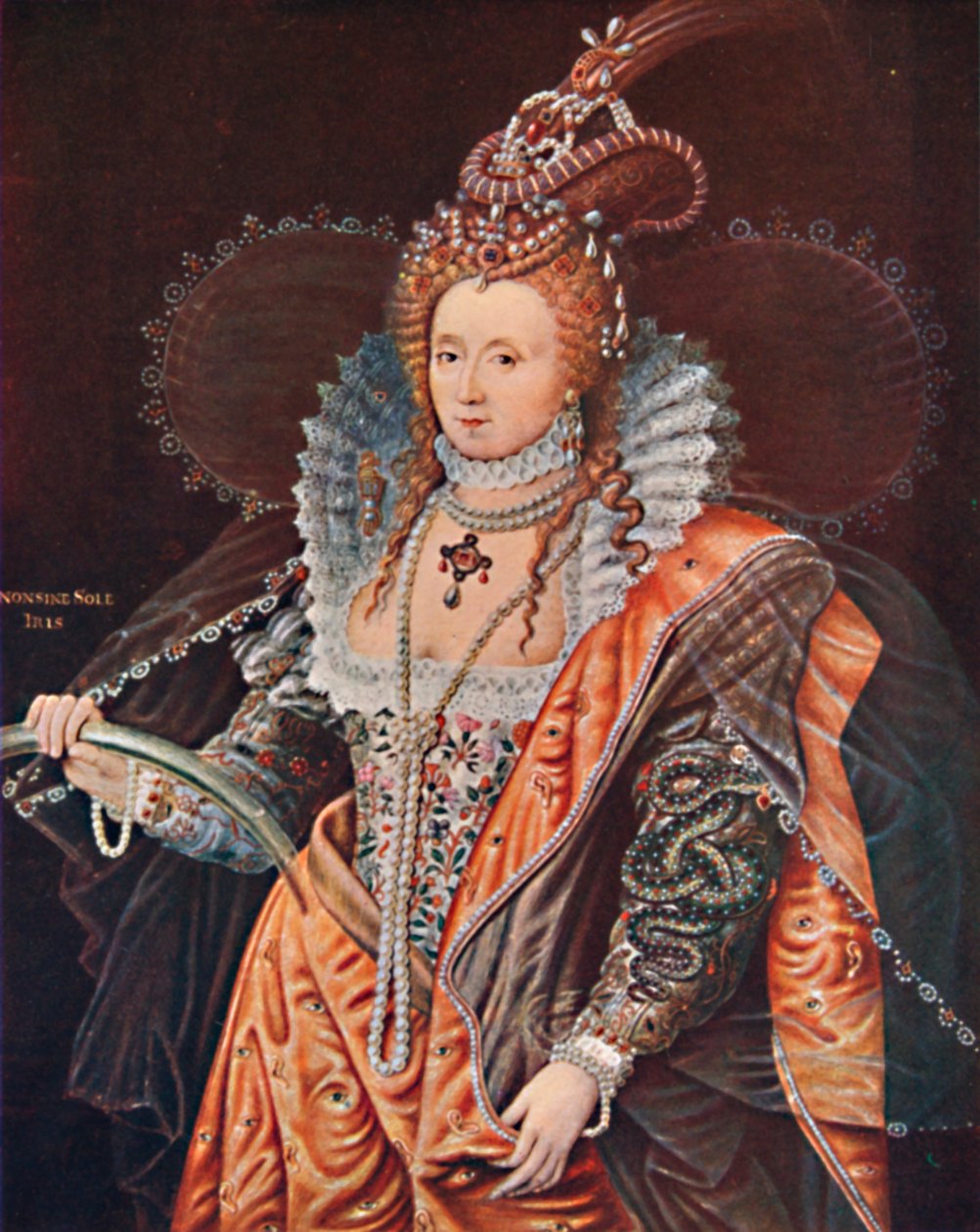 Dronning Elizabeth. Et emblematisk portrett av Zucchero, c1602, 1903 av Federico Zuccaro