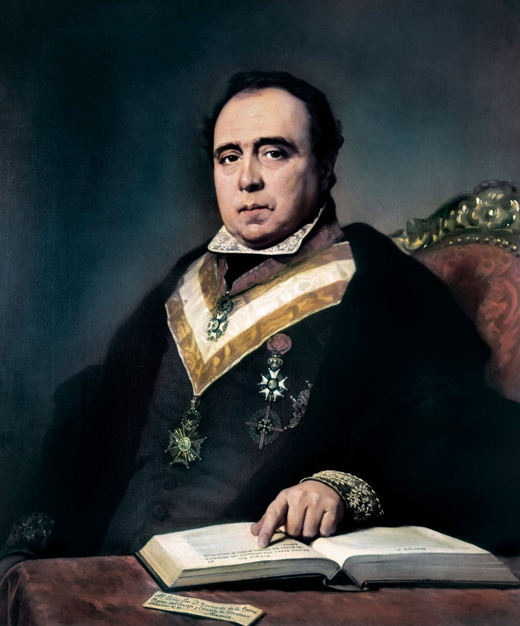 Portrett av Don Bernardo de la Torre Rojas, ca. 1874 (olje på lerret) av Federico de Madrazo y Kuntz