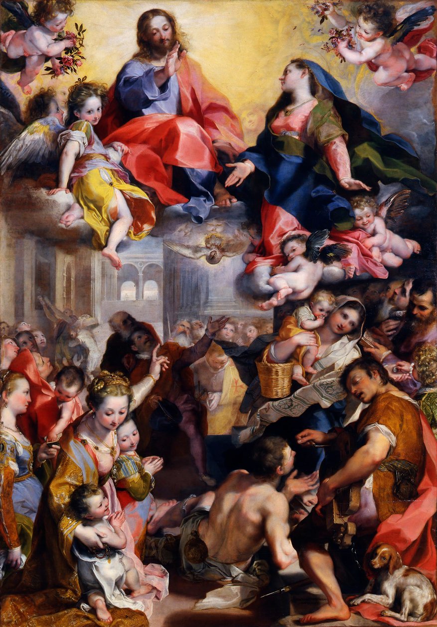 Madonna del Popolo, 1579 av Federigo Barocci