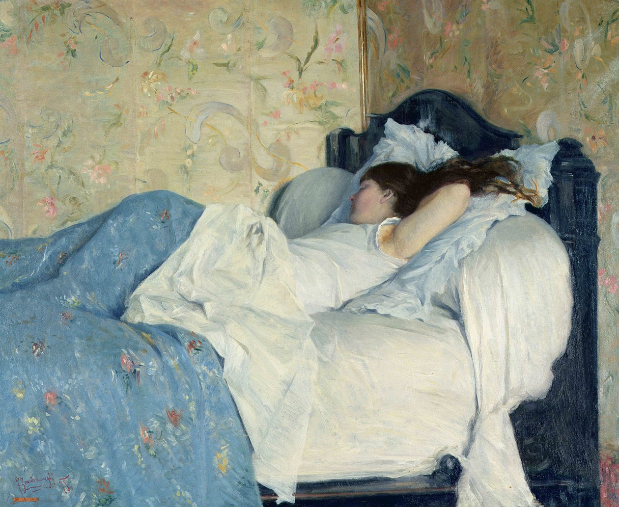 I seng, 1878. av Federigo Zandomeneghi