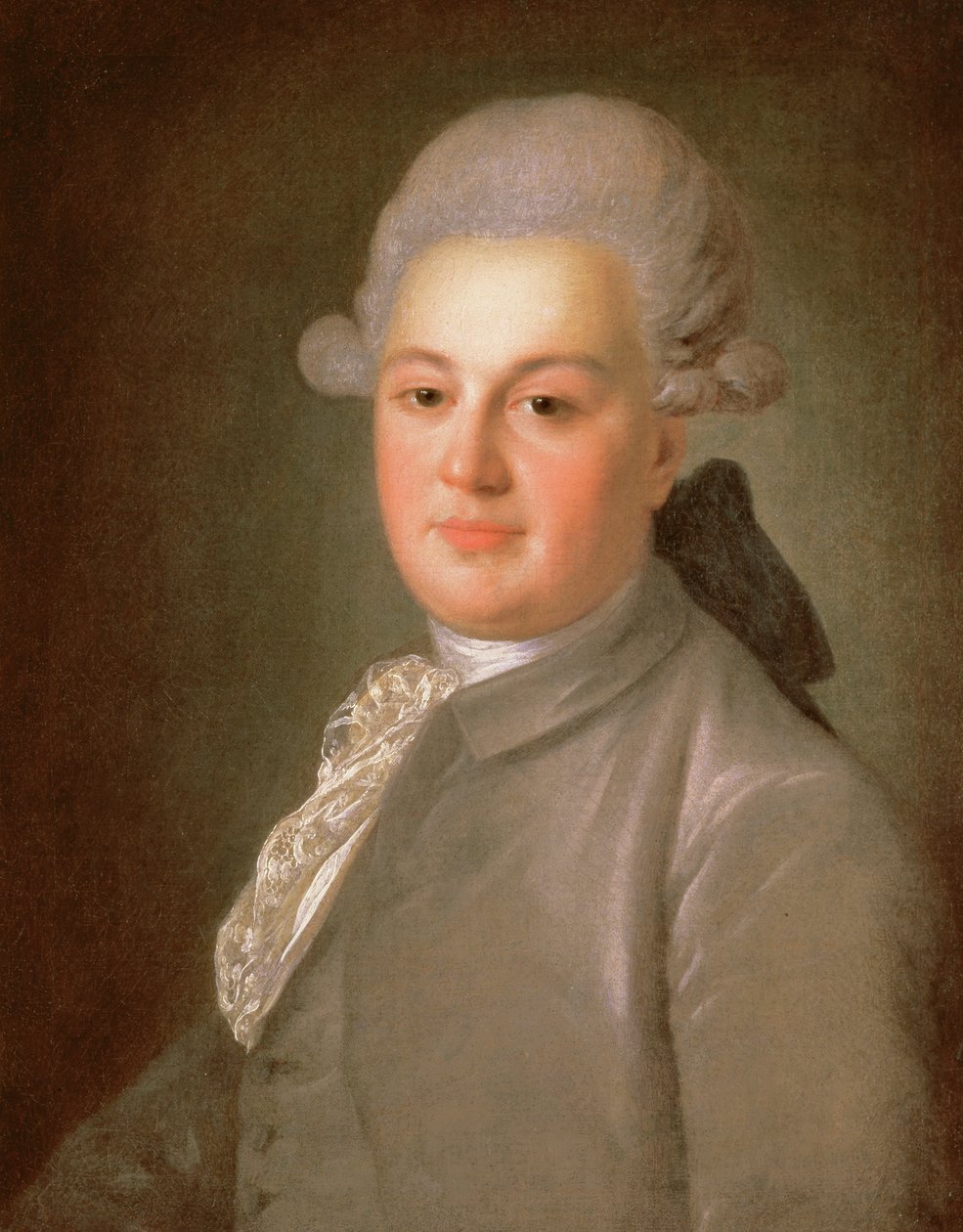 Portrett av senator grev Artemy Vorontsov (1748-1813), etter 1768 av Fedor Stepanovich Rokotov