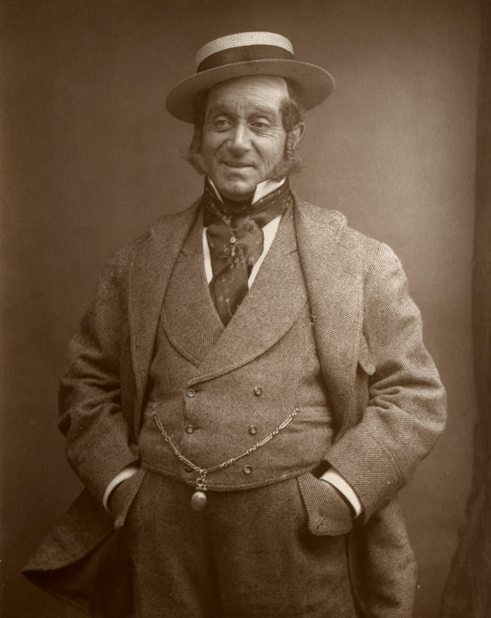 David James , britisk skuespiller, 1884 av Fehrenbach