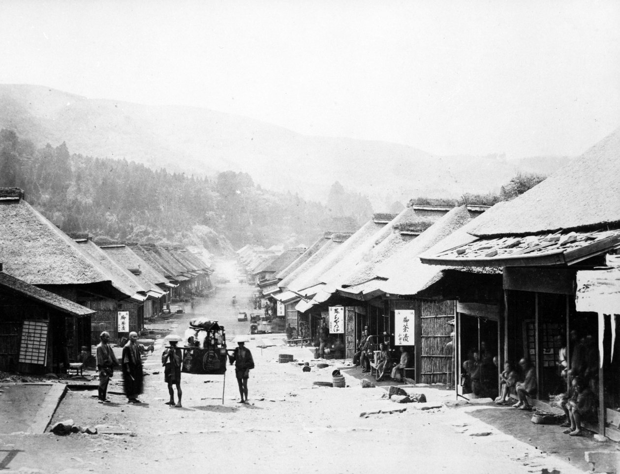 Kanagawa, Japan, ca. 1860-tallet av Felice Beato