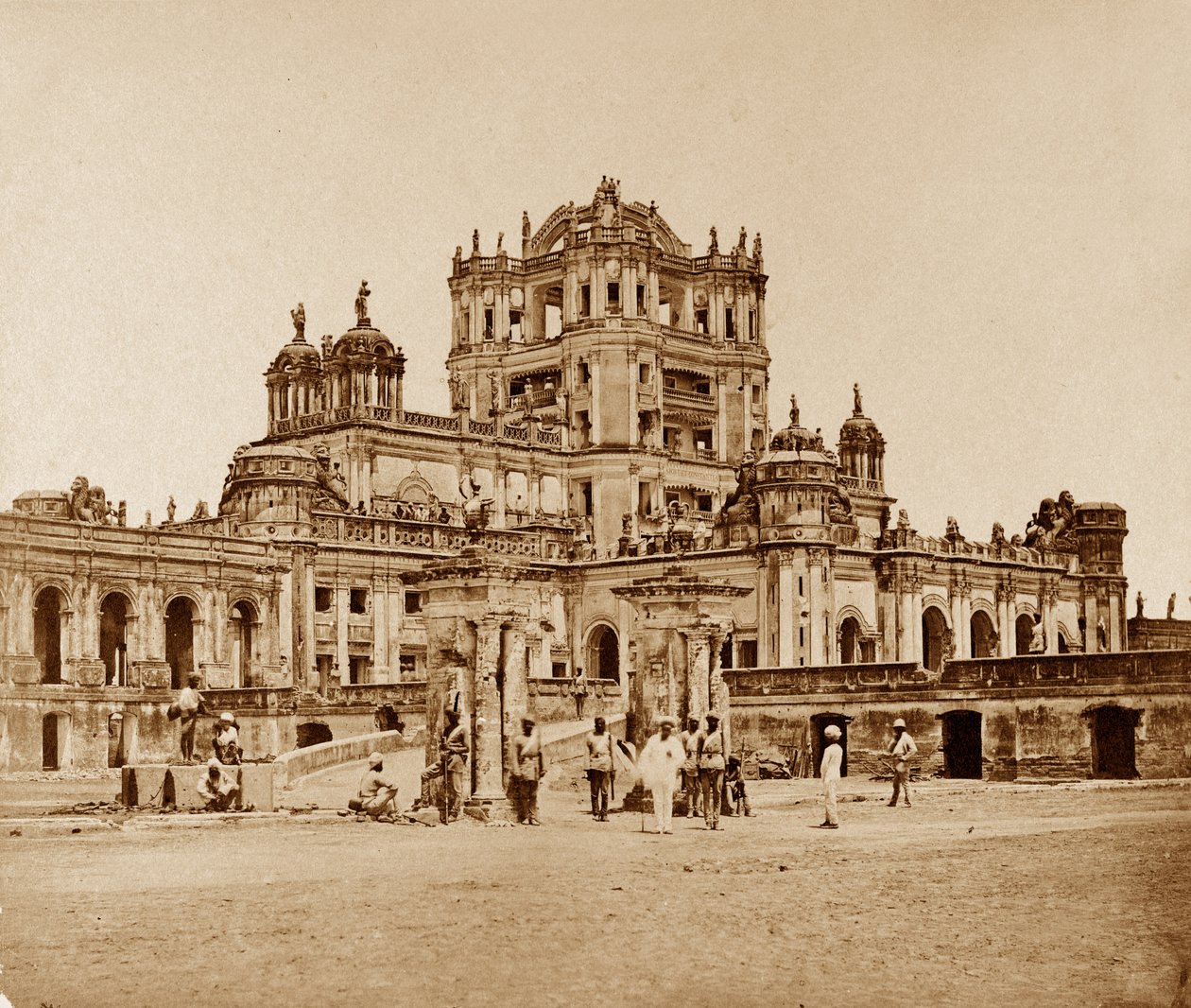 La Martiniere av Felice Beato