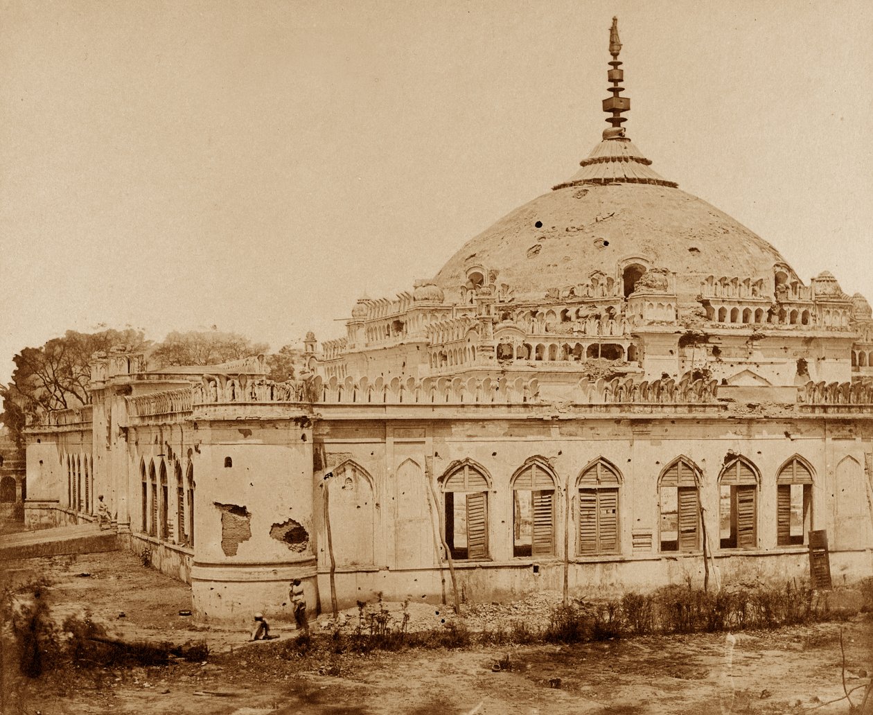 Shah Nujeef, Lucknow av Felice Beato