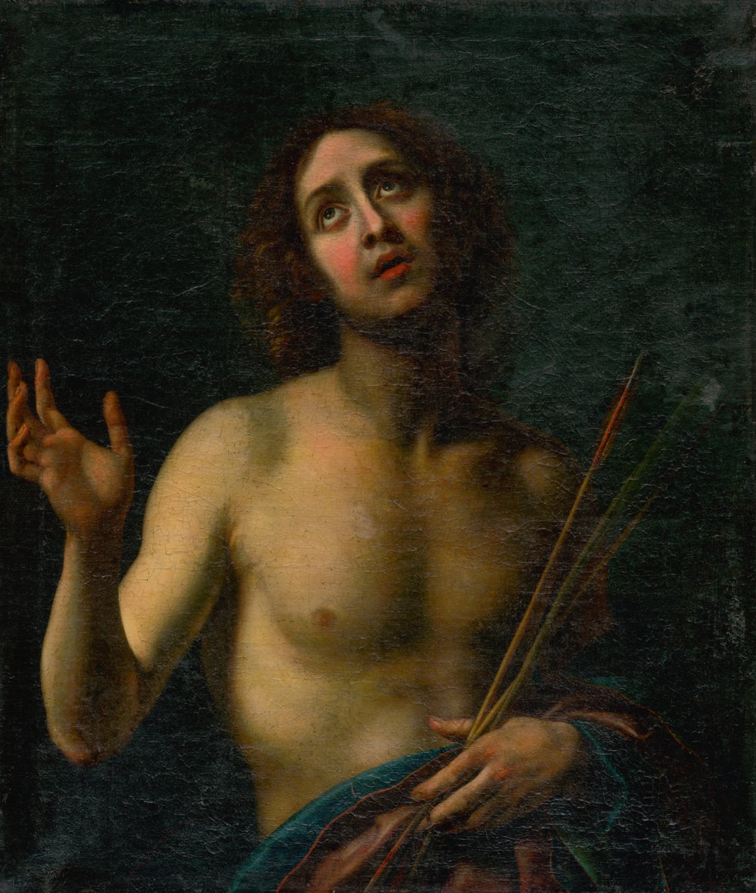 Den hellige Sebastian av Felice Ficherelli