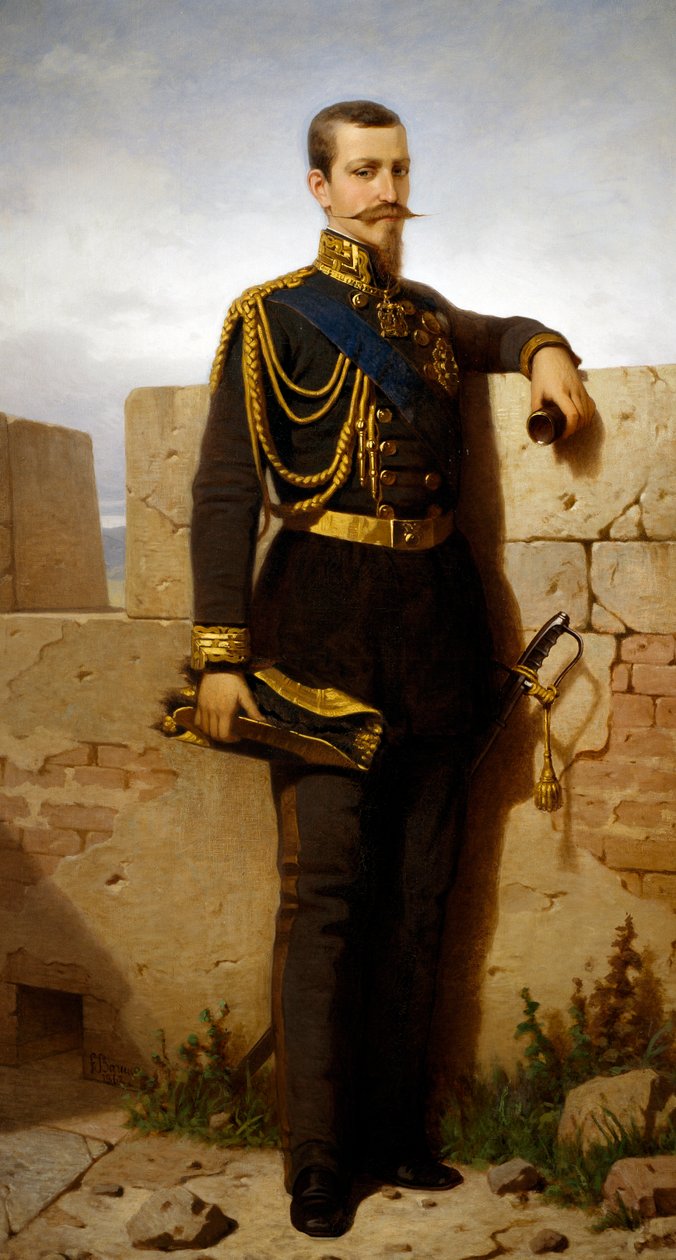 Portrett av prins Ferdinand av Savoy (Firenze av Felice Barucco