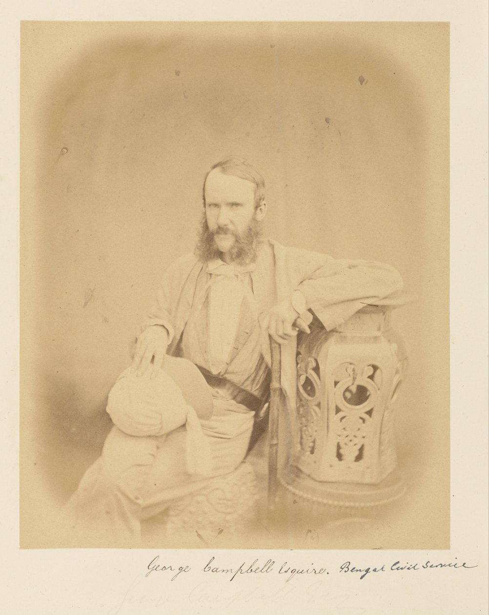 George Campbell, Esquire, Bengal siviltjeneste av Felice Beato
