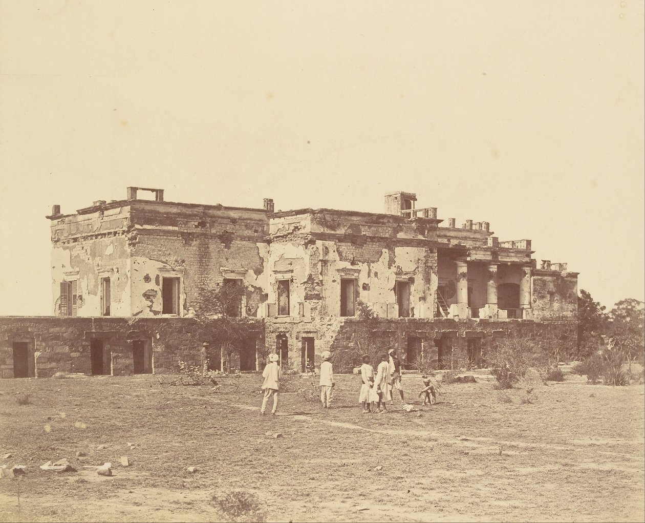 Hindu Navs hus av Felice Beato