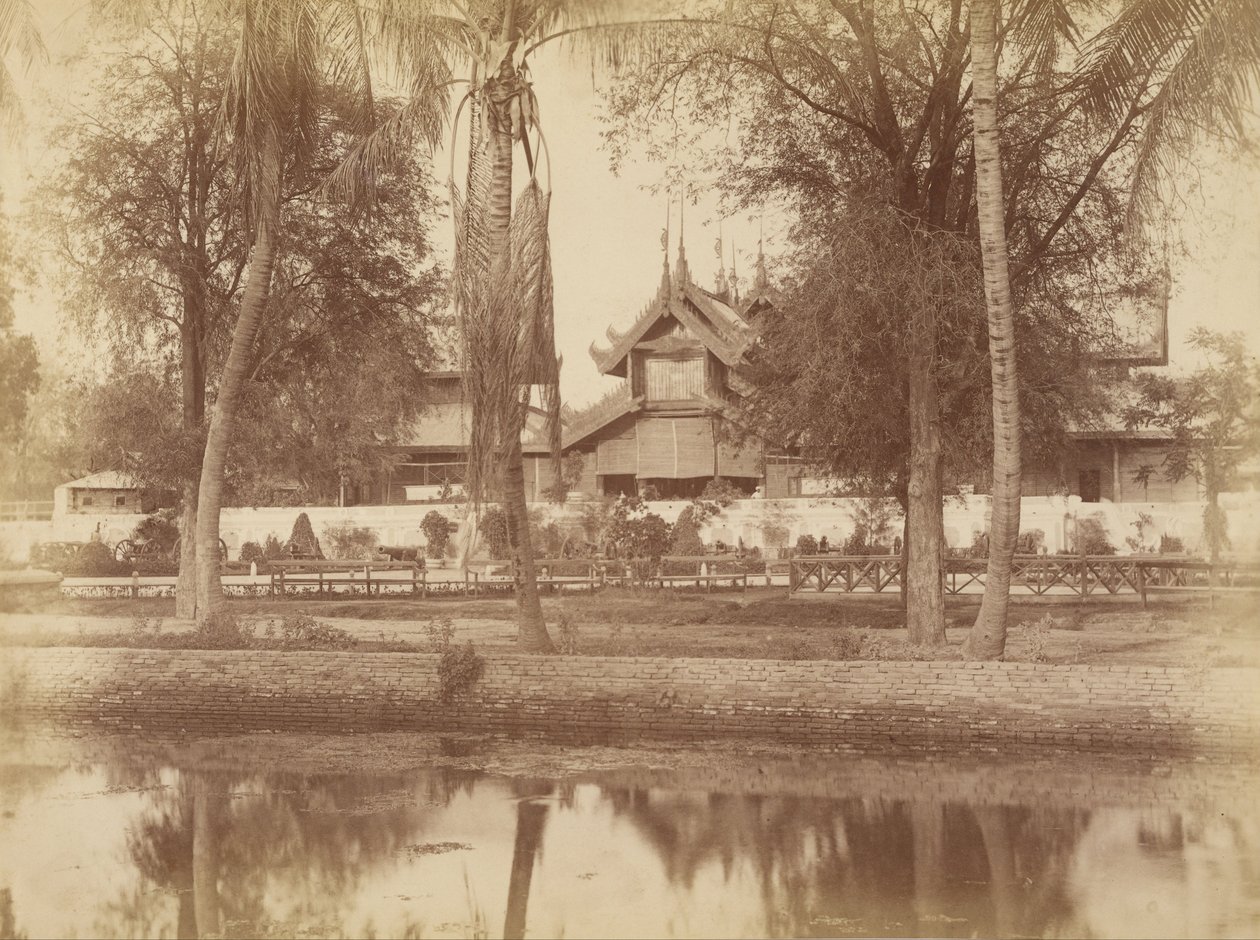 Mandalay, nå Syim Khana U.B.C. av Felice Beato
