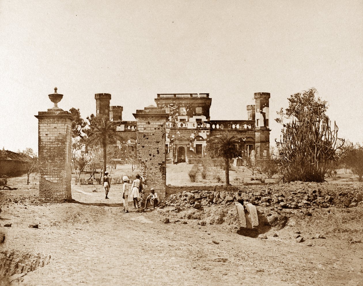 Messehuset til det 32. regiment av Felice Beato