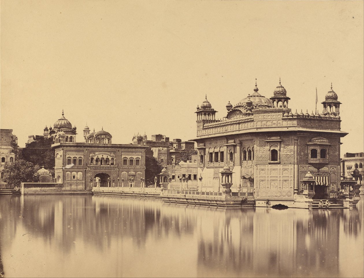 Det gylne tempel på Amritsar av Felice Beato