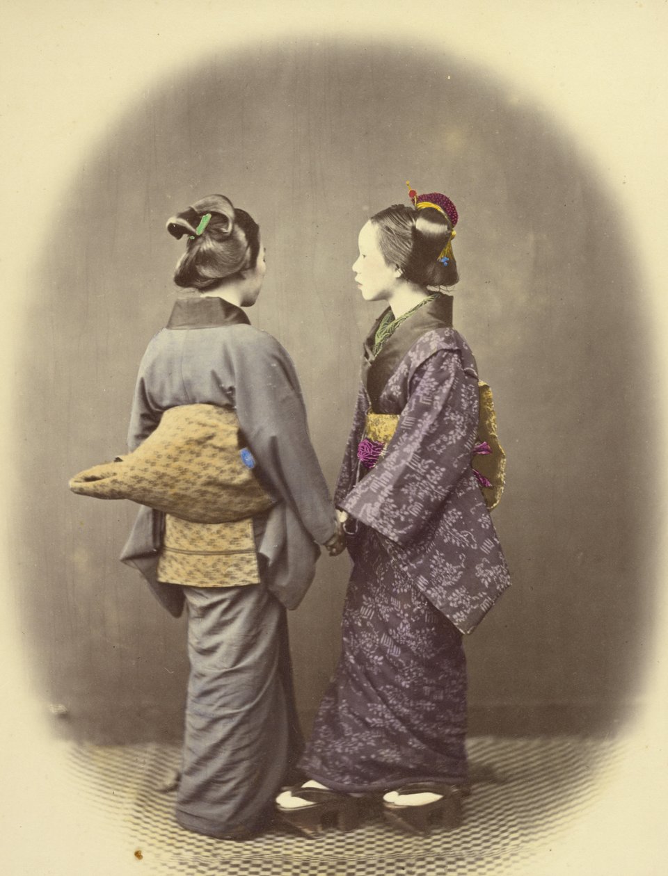 To japanske kvinner av Felice Beato
