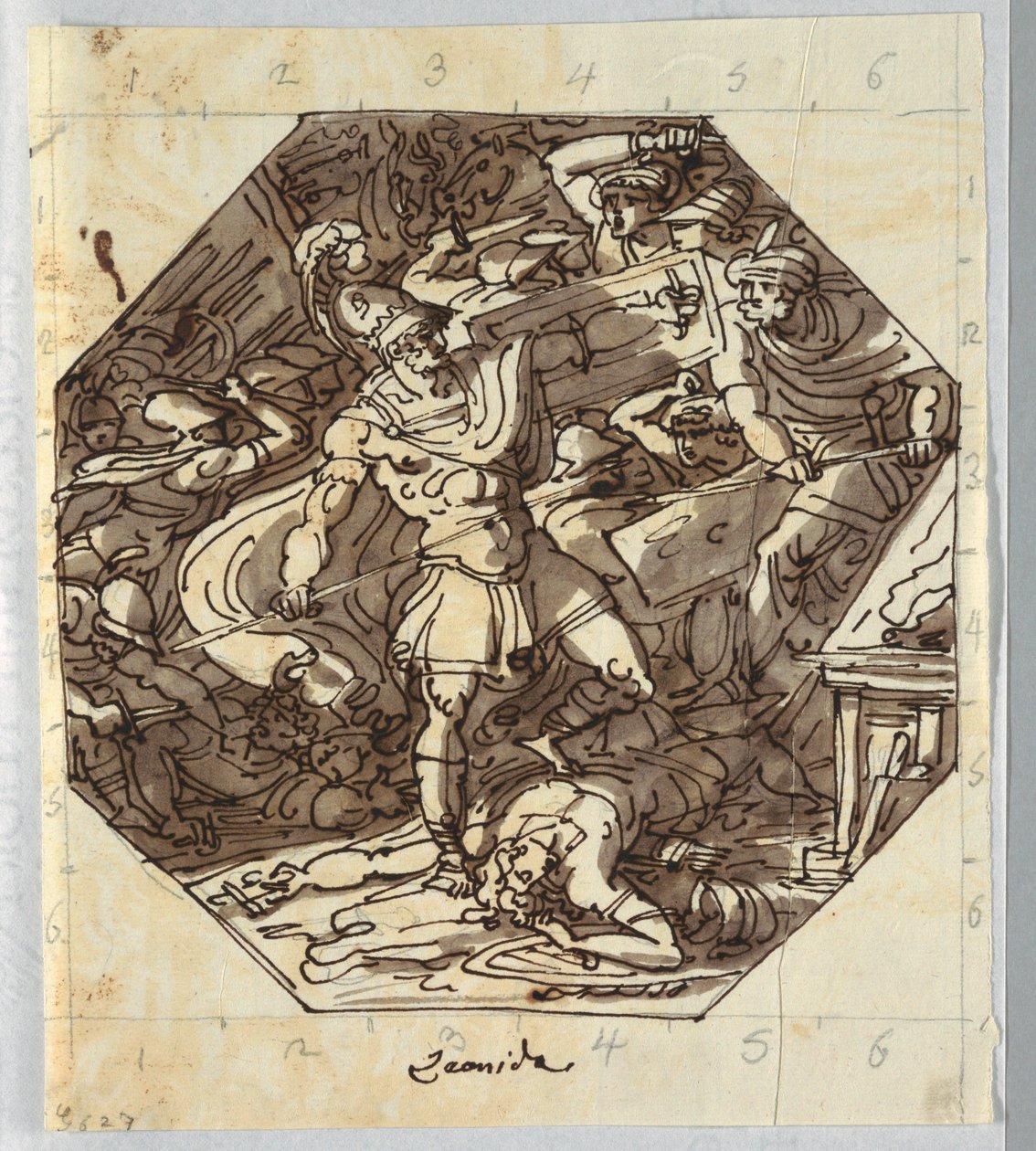 Leonidas av Felice Giani